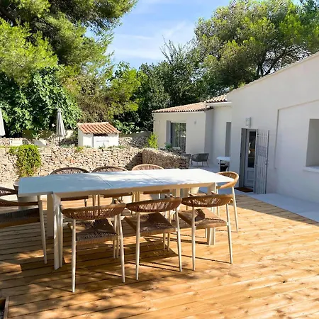 Villa Superbe Mazet Provençal Rénové Nîmes