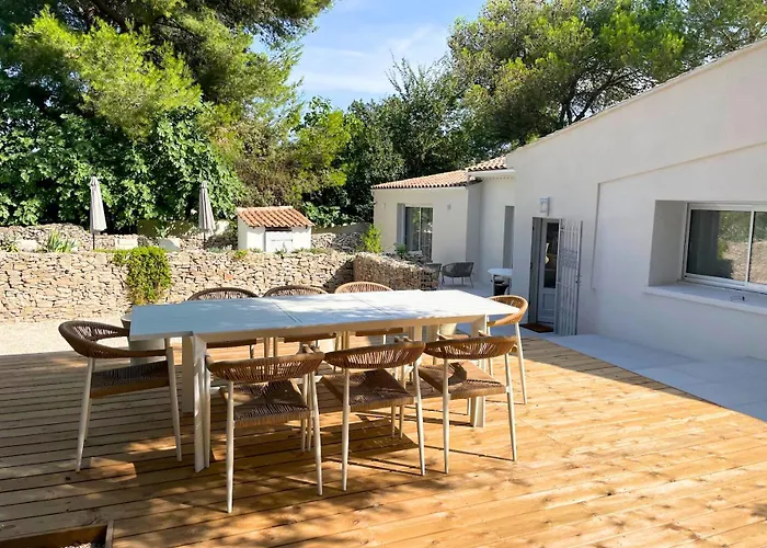 Villa Superbe Mazet Provencal Renove Nîmes